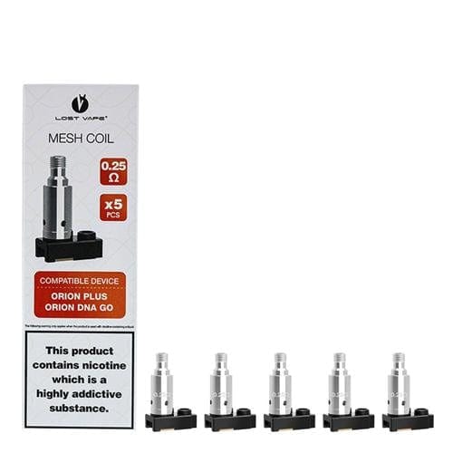 Lost Vape Orion Plus Replacement Coils (Pack of 5) - 0.25ohm