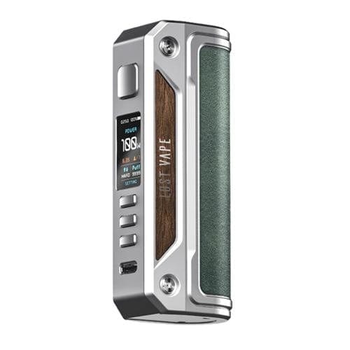 Lost Vape Thelema Solo 100W Mod - SS/Mineral Green - Box Mods