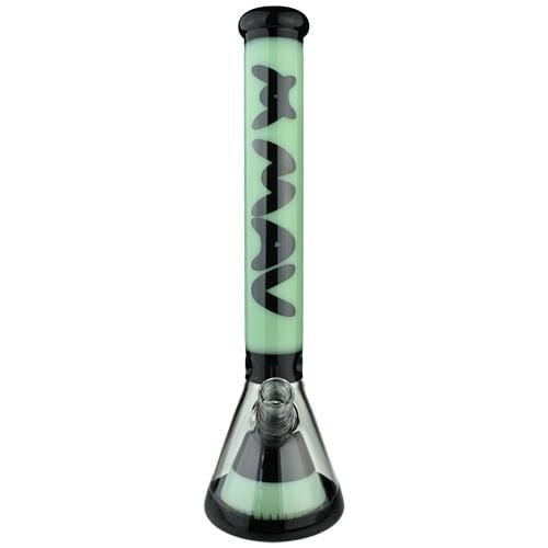 MAV Glass 18" "The Manhattan" Pyramid Beaker Bong 420 710