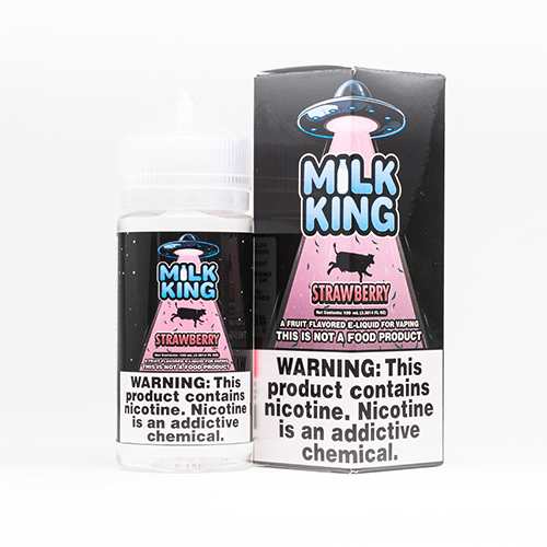 Milk King Strawberry Milk 100ml Vape Juice E Liquid
