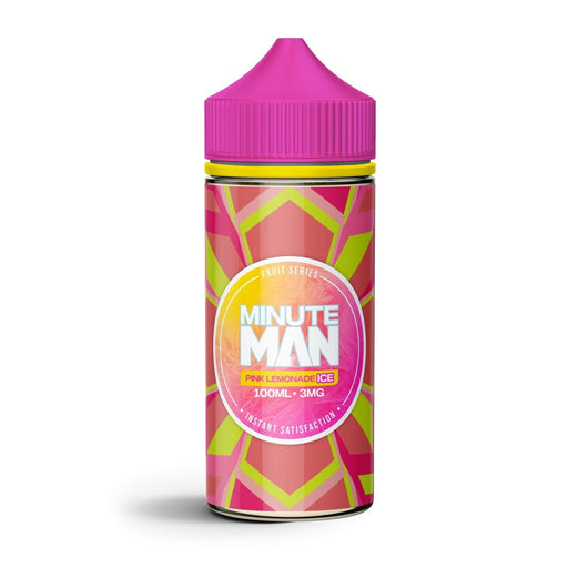 Minute Man Pink Lemonade Ice 100ml Vape Juice E Liquid