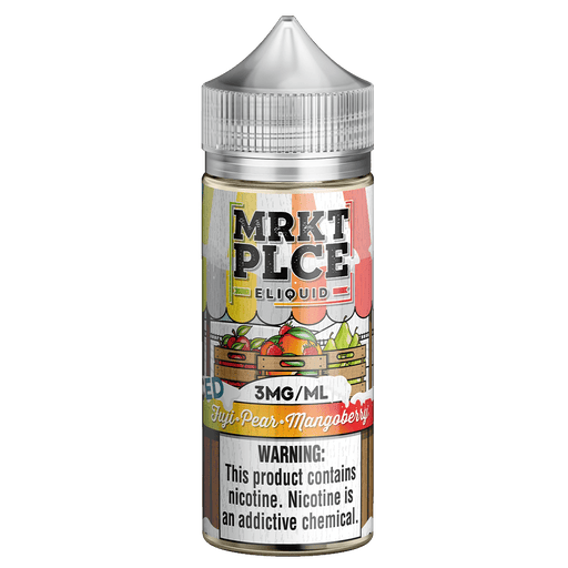MRKT PLCE Iced Fuji Pear Mangoberry 100ml Vape Juice - 0mg