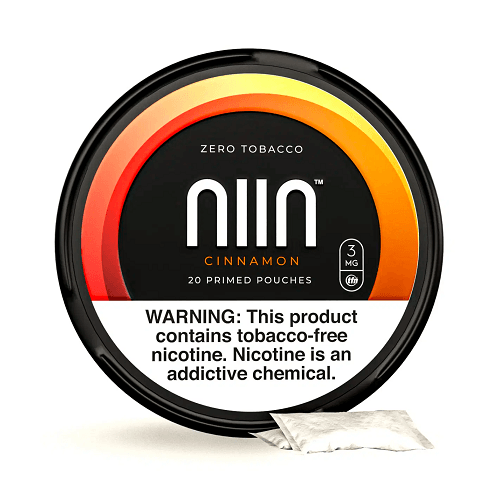 NIIN Tobacco-Free Nicotine Pouches - Single Can - Cinnamon 3MG -