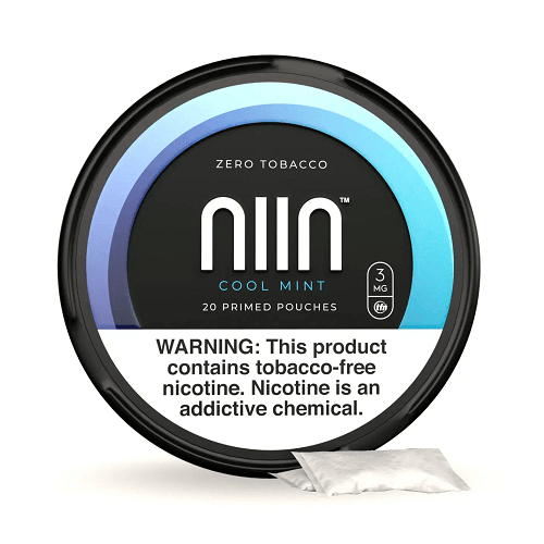 NIIN Tobacco-Free Nicotine Pouches - Single Can - Cool Mint 3MG -