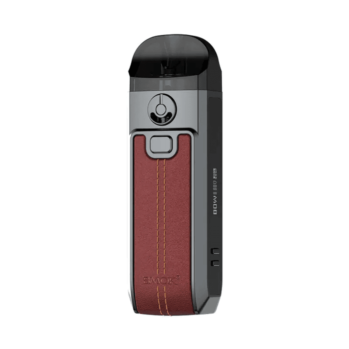 Nord 4 80W Pod System - Smok - Leather Series - Red - Vape