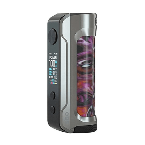 OBS Engine 100W Box Mod - Stainless Steel Puzzle Purple - Mods - Vape