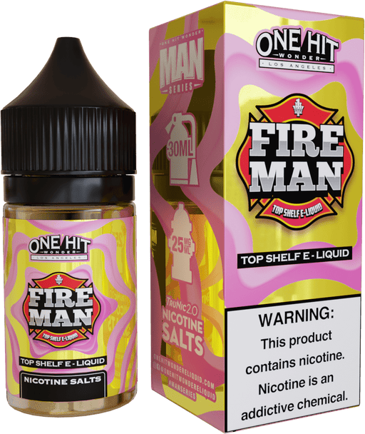 One Hit Wonder Fire Man 30ml Nic Salt Vape Juice Salt Nic Pod Vape Juice