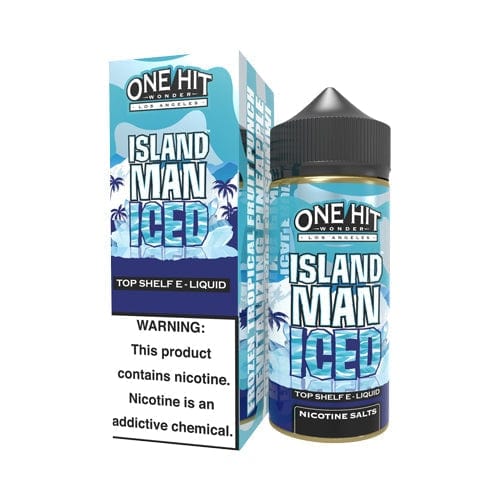 One Hit Wonder Island Man ICED 100ml Vape Juice E Liquid