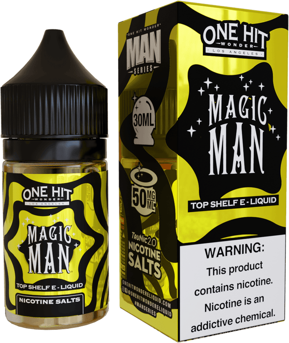 One Hit Wonder Magic Man 30ml Nic Salt Vape Juice Salt Nic Pod Vape Juice