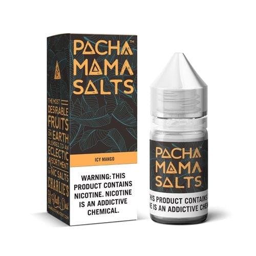Pachamama Salts Icy Mango 30ml Nic Salt Vape Juice Salt Nic Pod Vape Juice