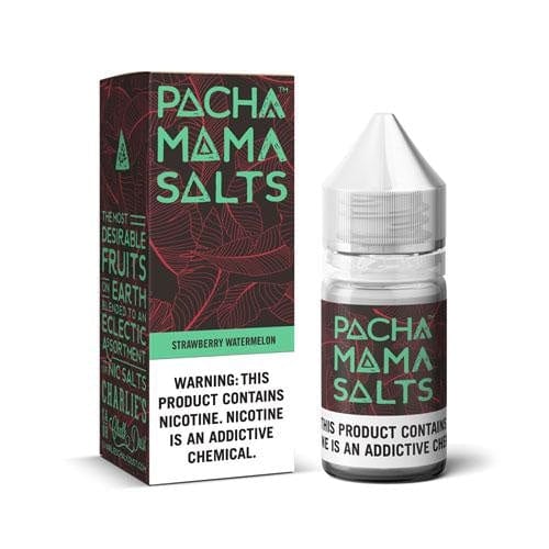 Pachamama Salts Strawberry Watermelon 30ml Nic Salt Vape Juice Salt Nic Pod Vape Juice
