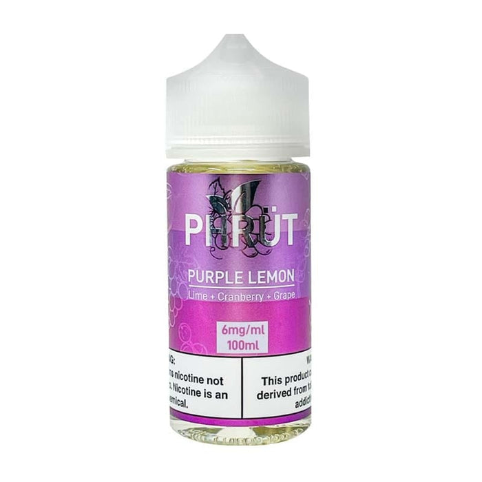 PHRUT Synthetics Purple Lemon 100ml TF Vape Juice E Liquid
