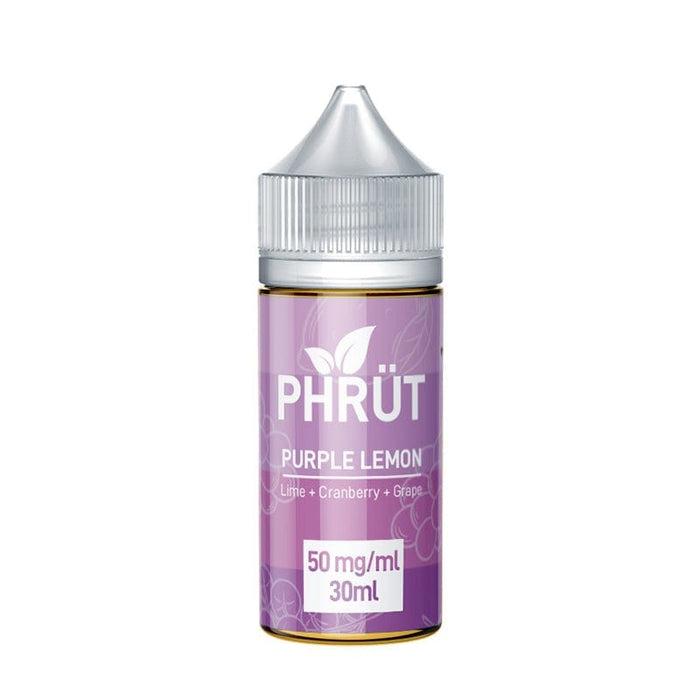 PHRUT Synthetics Salt Purple Lemon 30ml TF Nic Salt Vape Juice Salt Nic Pod Vape Juice