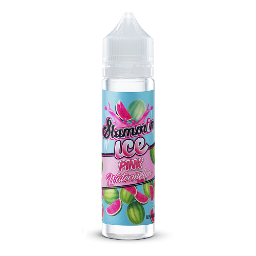 Pink Watermelon Ice 60ml Vape Juice - Slammin E Liquid