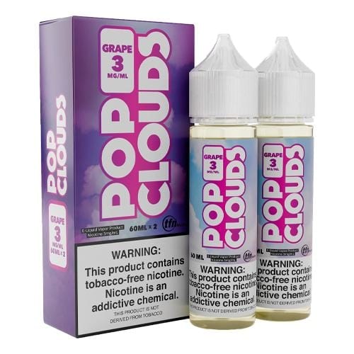 Pop Clouds Grape 2x60ml TF Vape Juice E Liquid