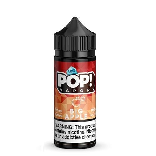 POP! Vapors Big Apple ICE 100ml Vape Juice E Liquid