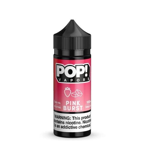 POP! Vapors Pink Burst 100ml Vape Juice E Liquid