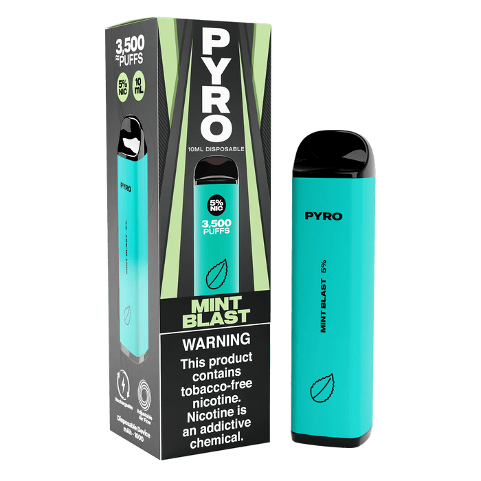 PYRO 3500 Disposable Vape - Mint Blast