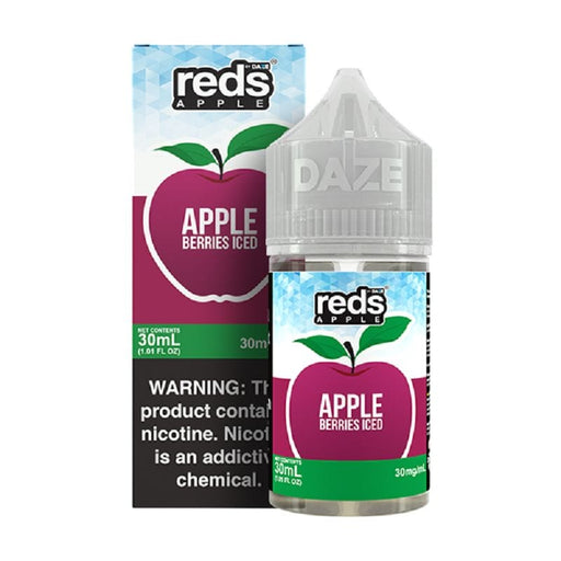 Reds Salts Apple Berries Iced Nic Salt Vape Juice 30ml