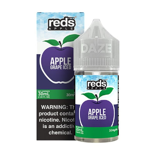 Reds Salts Apple Grape Iced Nic Salt Vape Juice 30ml