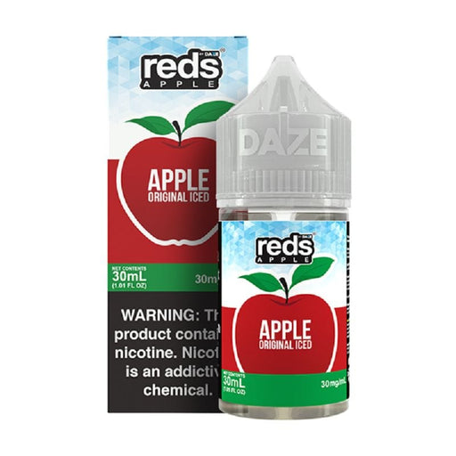 Reds Salts Apple Original Iced Nic Salt Vape Juice 30ml