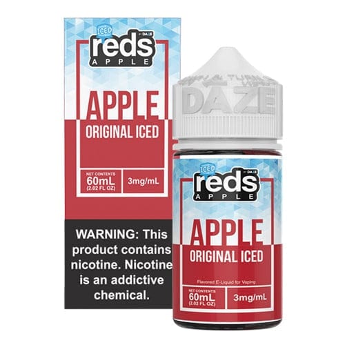 Reds E-Juice Apple ICED 60ml Vape Juice (0mg) E Liquid