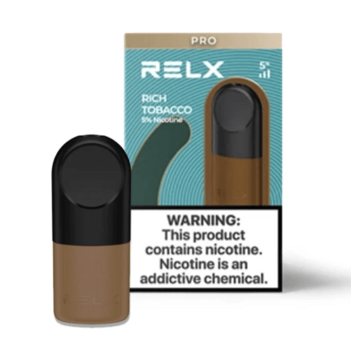 Relx Essential Pre-Filled Replacement Pods (Pack of 1) - Tobacco -