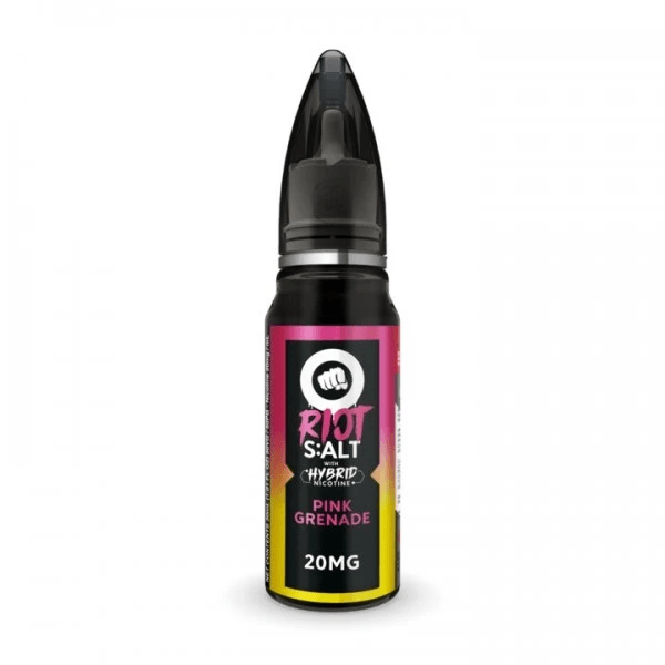 Riot Squad Pink Grenade 30ml Nic Salt Vape Juice Salt Nic Pod Vape Juice