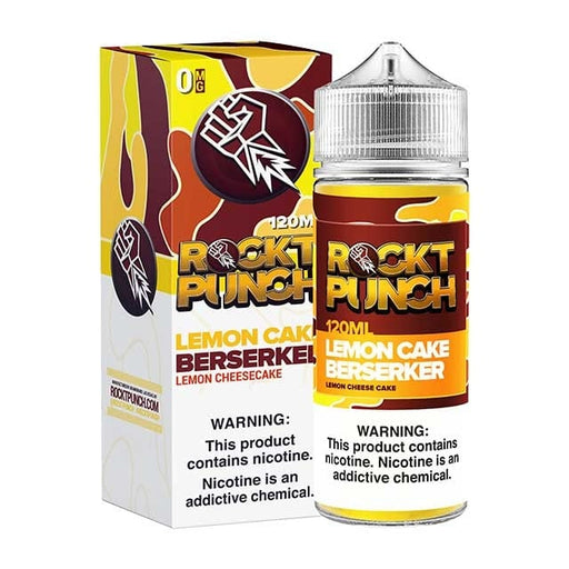 Rockt Punch Lemon Cake Berserker 120ml Vape Juice E Liquid