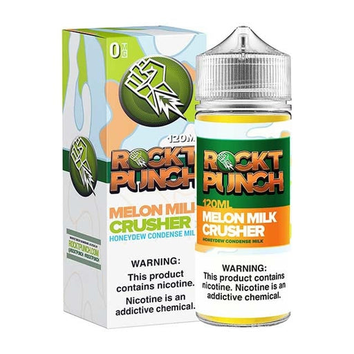 Rockt Punch Melon Milk Crusher 120ml Vape Juice - 0MG