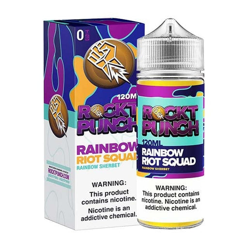 Rockt Punch Rainbow Riot 120ml Vape Juice - 0MG