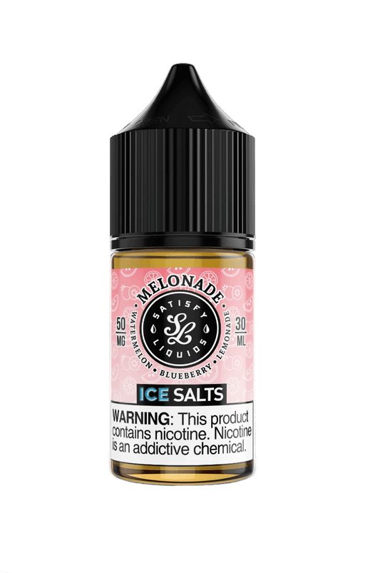 Satisfy E-Liquids Melonade On Ice 30ml Nic Salt Vape Juice Salt Nic Pod Vape Juice