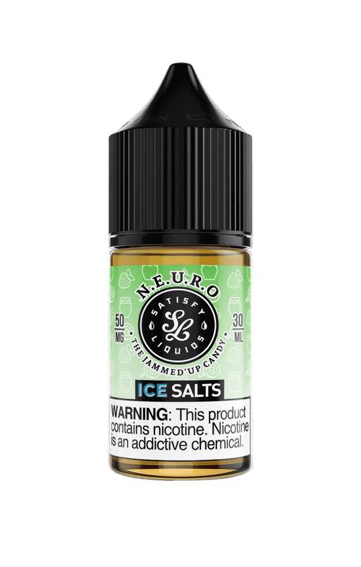 Satisfy E-Liquids N.E.U.R.O. On Ice 30ml Nic Salt Vape Juice Salt Nic Pod Vape Juice