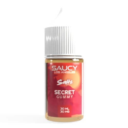 Secret Gummy 30ml Nic Salt Vape Juice - Saucy Salt Nic Pod Vape Juice