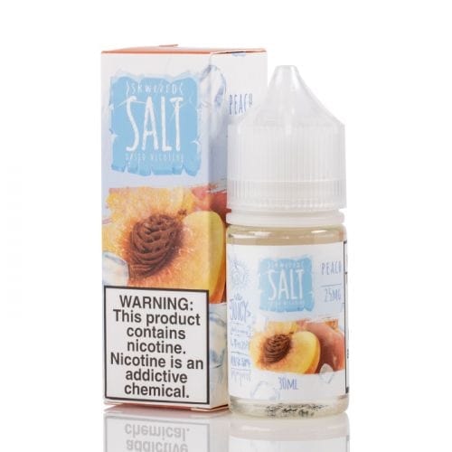 Skwezed Salt Peach ICE 30ml Nic Salt Vape Juice Salt Nic Pod Vape Juice