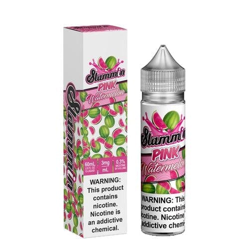 Slammin Pink Watermelon 60ml Vape Juice E Liquid
