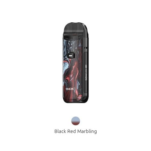 SMOK Nord 50W Pod Kit - Black Red Marbling - System - Vape