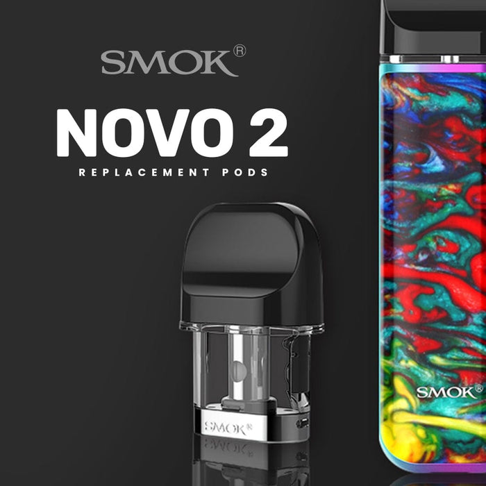 SMOK Novo 2 Replacement Pods (Pack of 3) - Vape