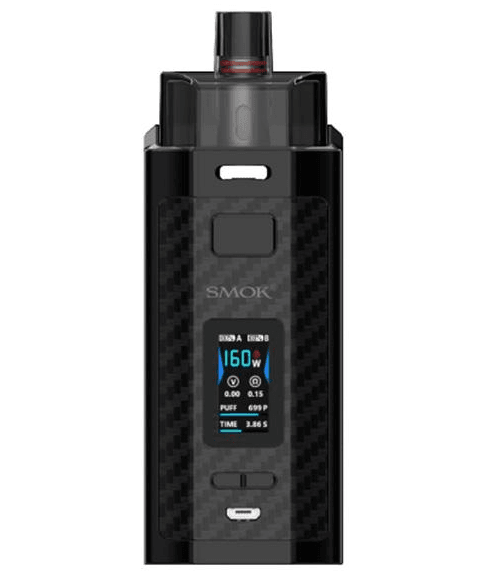 SMOK RPM160 160W Pod Mod Kit - Limited Edition Black Carbon Fiber -