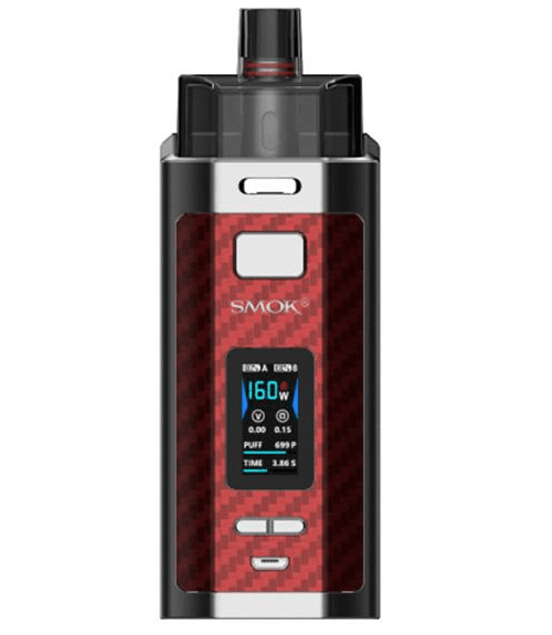 SMOK RPM160 160W Pod Mod Kit - Limited Edition Red Carbon Fiber -