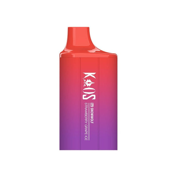 Snowwolf Kaos Disposable Vape (5% 6000 Puffs) - Strawberry Grape Ice