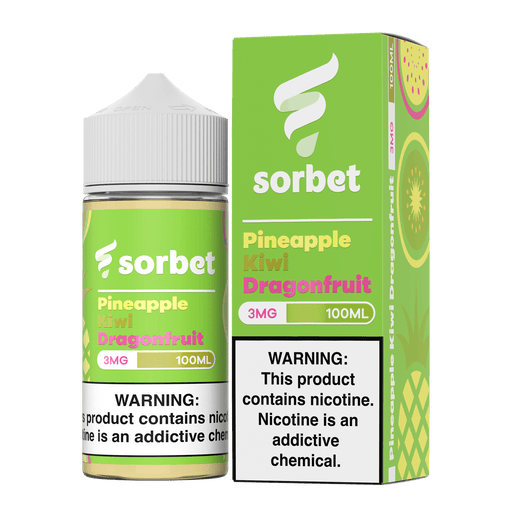 Sorbet Pineapple Kiwi Dragon Fruit 100ml Vape Juice