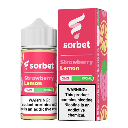 Sorbet Strawberry Lemon 100ml Vape Juice