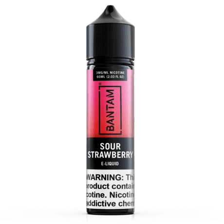 Sour Strawberry 60ml Vape Juice - Bantam E Liquid