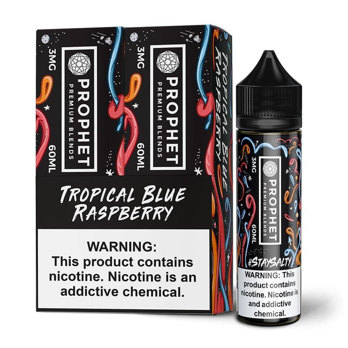 Stay Salty Twin Pack Tropical Blue Raspberry 2x 60ml Vape Juice E Liquid