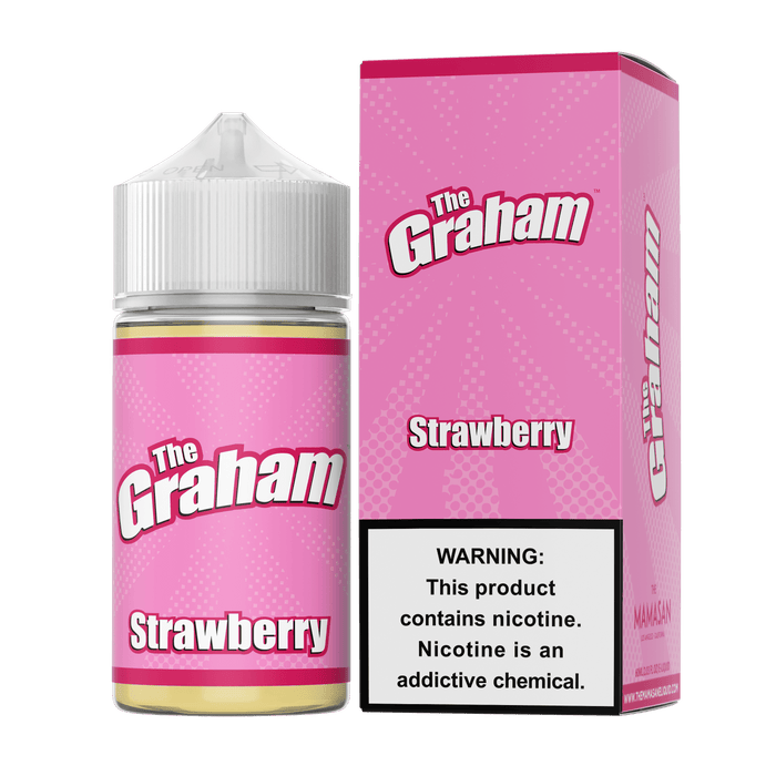 Strawberry 60ml Vape Juice - The Graham E Liquid