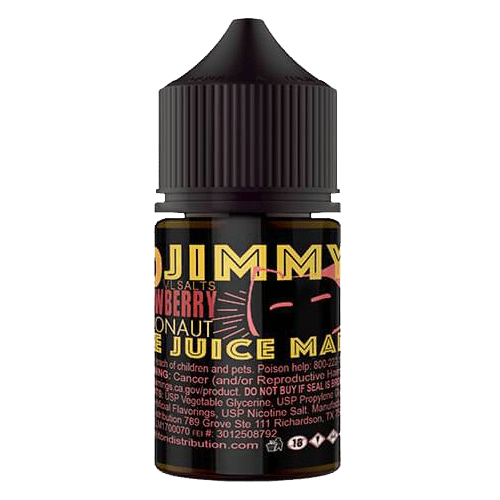 Strawberry Astronaut 30ml Synthetic Nic Salt Vape Juice - Jimmy the Juice Man Salts Salt Nic Pod Vape Juice