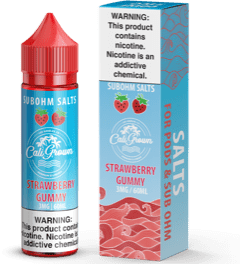 Strawberry Gummy 60ml Vape Juice - California Grown Sub-Ohm Salts E Liquid
