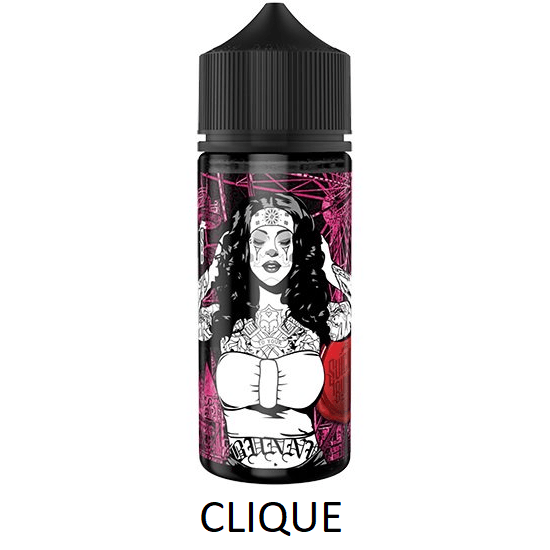 Suicide Bunny Clique 120ml Vape Juice E Liquid