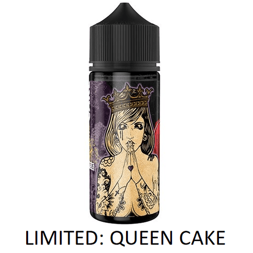 Suicide Bunny The Limiteds: Queen Cake 120ml Vape Juice E Liquid